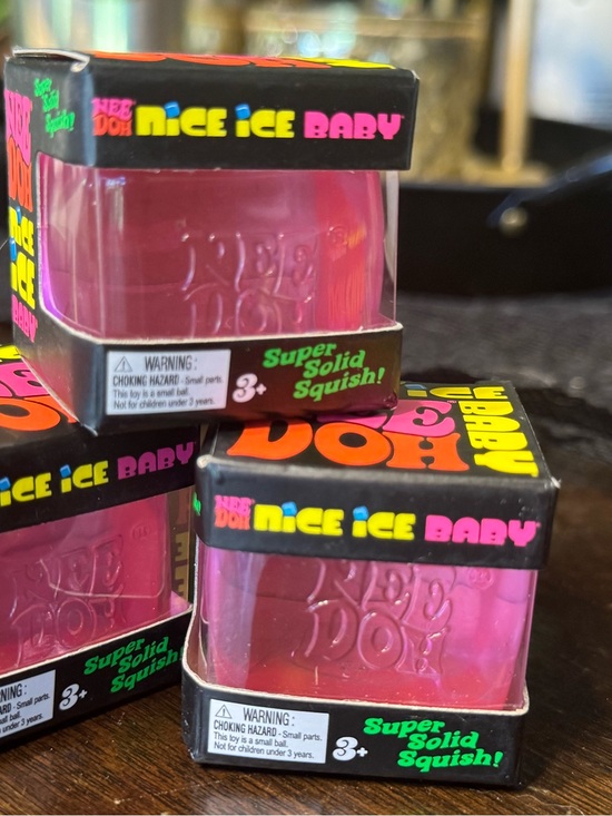Schylling Other - Needoh Nice Ice Baby Pink Super Solid Squish 🩷-